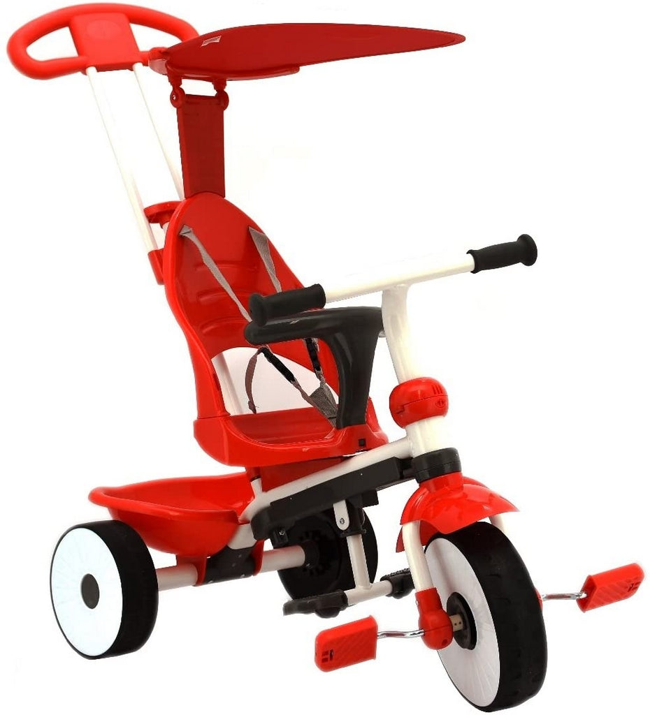 TRICICLO METALLO 4IN1 C/MANIGLIA
