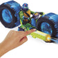 TURTLES RISE OFF MOTO C/PERSONAGGIO