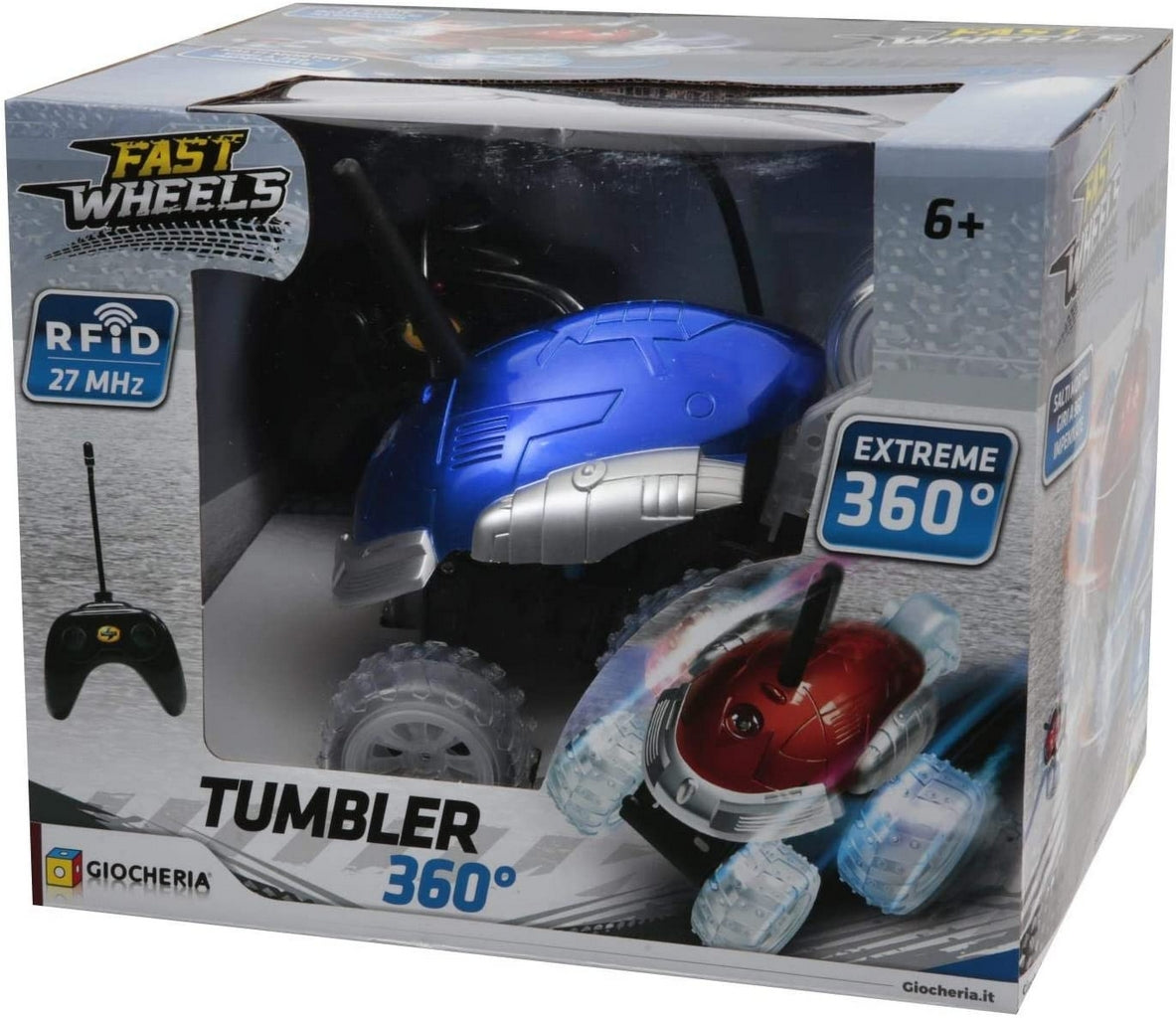 FAST WHEELS TUMBLER RC LUCI E ROTAZ
