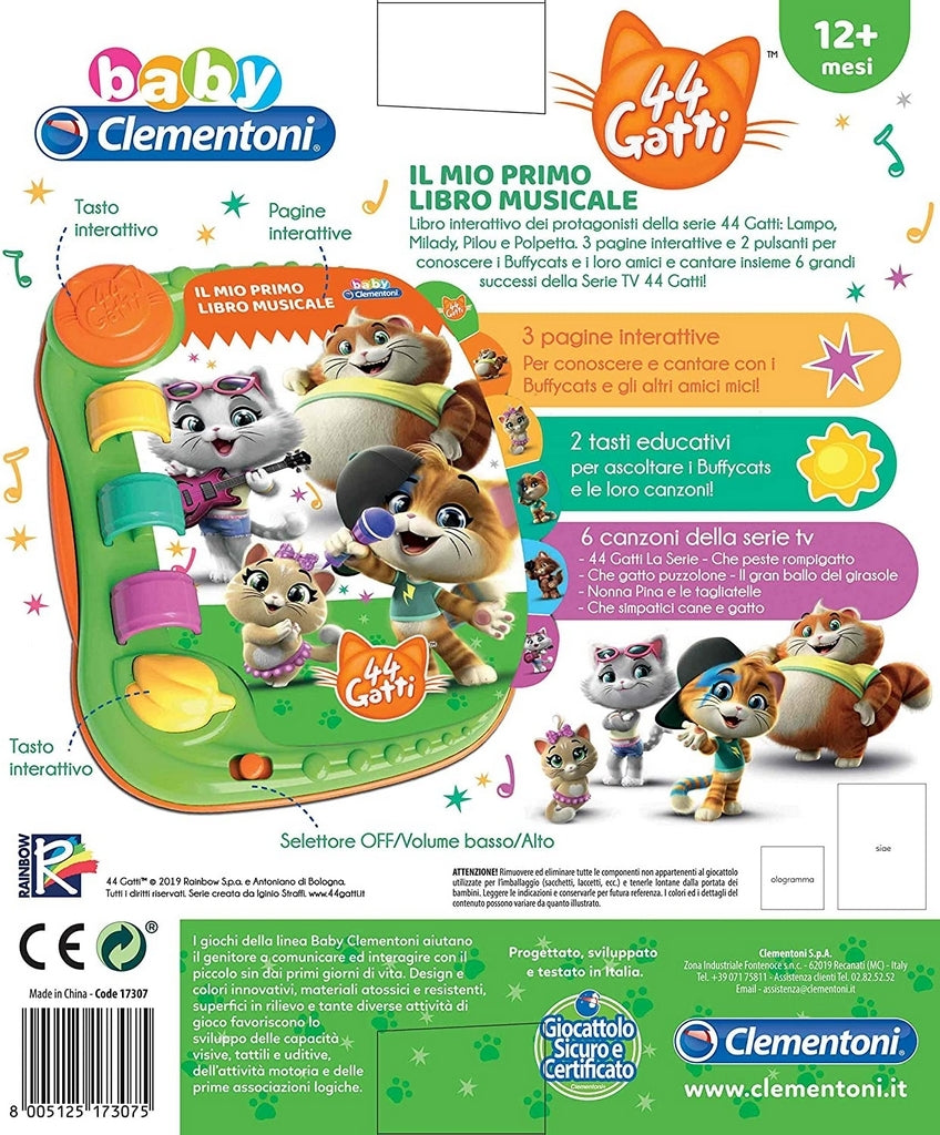 LIBRO 44 GATTI