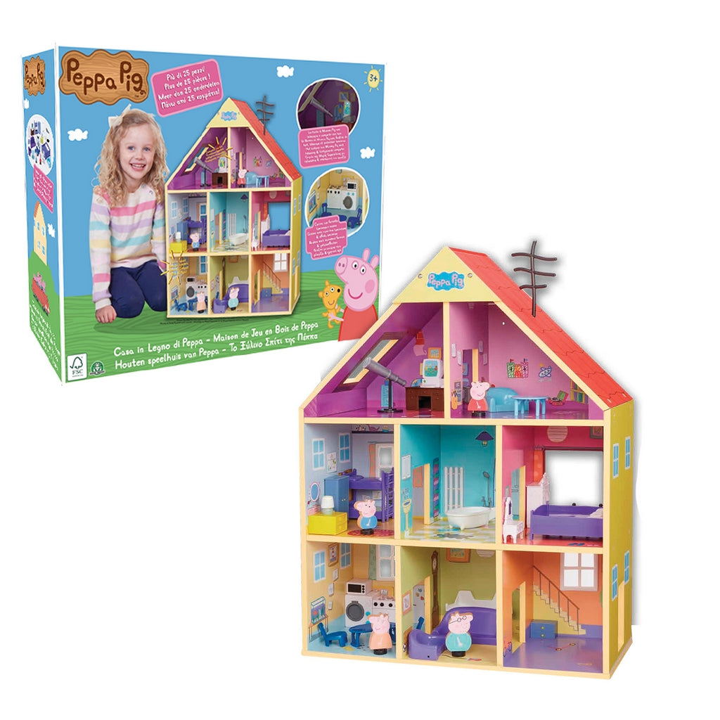 PEPPA PIG CASA IN LEGNO DE LUXE