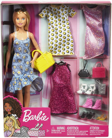 BARBIE FASHION C/4 ABITI E ACCESSOR