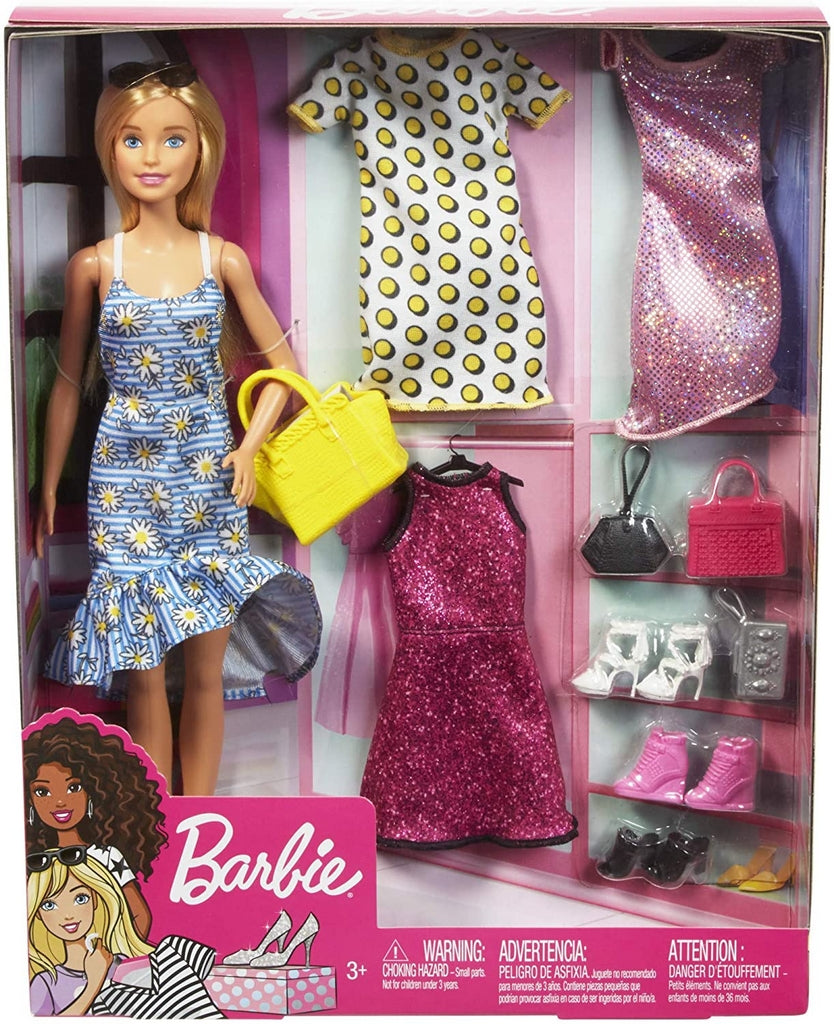BARBIE FASHION C/4 ABITI E ACCESSOR
