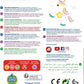 SONAGLINO MAGICO UNICORNO BABY CLEM