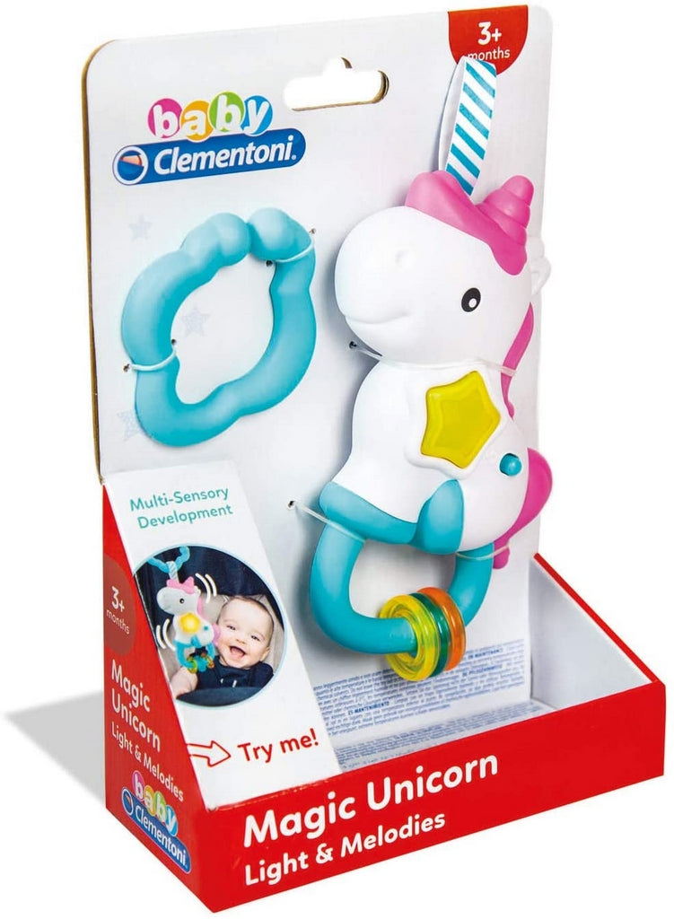 SONAGLINO MAGICO UNICORNO BABY CLEM
