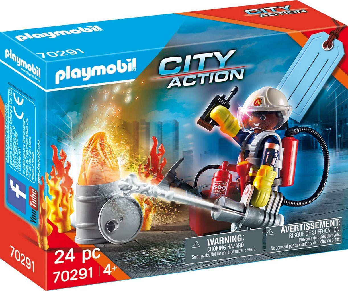 PLAYMOBIL GIFT SET POMPIERI 70291