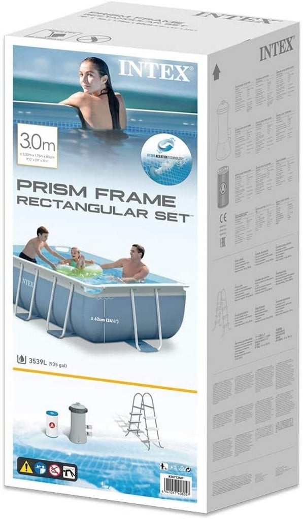 PISCINA PRISMA METAL FR.300X175X80