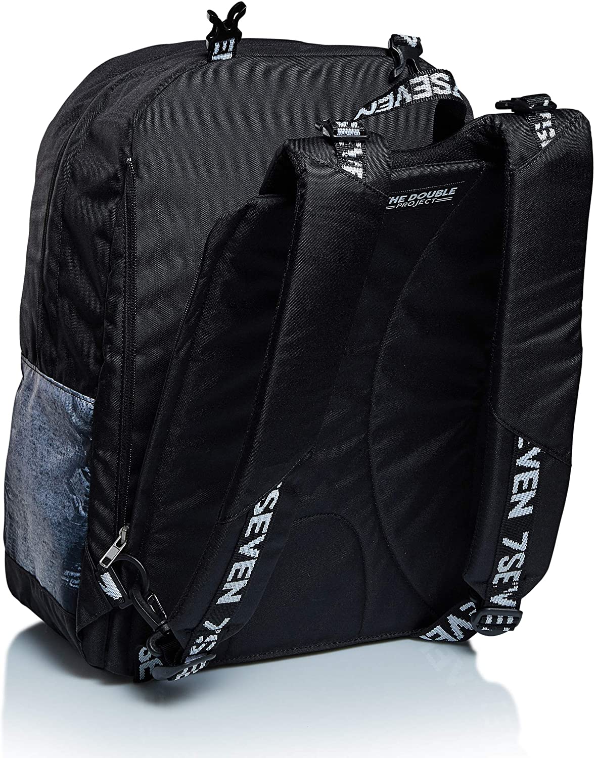 REVERSIBLE BACKPACK SEVEN JET BLACK