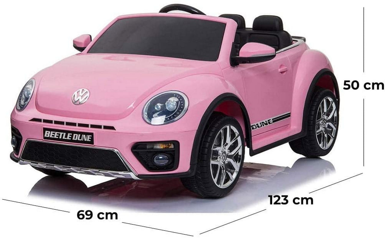 VOLKSWAGEN THE BEETLE ROSA 12V
