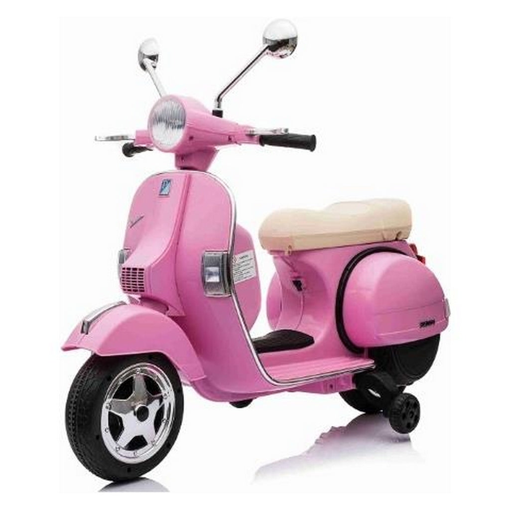 VESPA PX150 12V ROSA RUOTE IN GOMMA