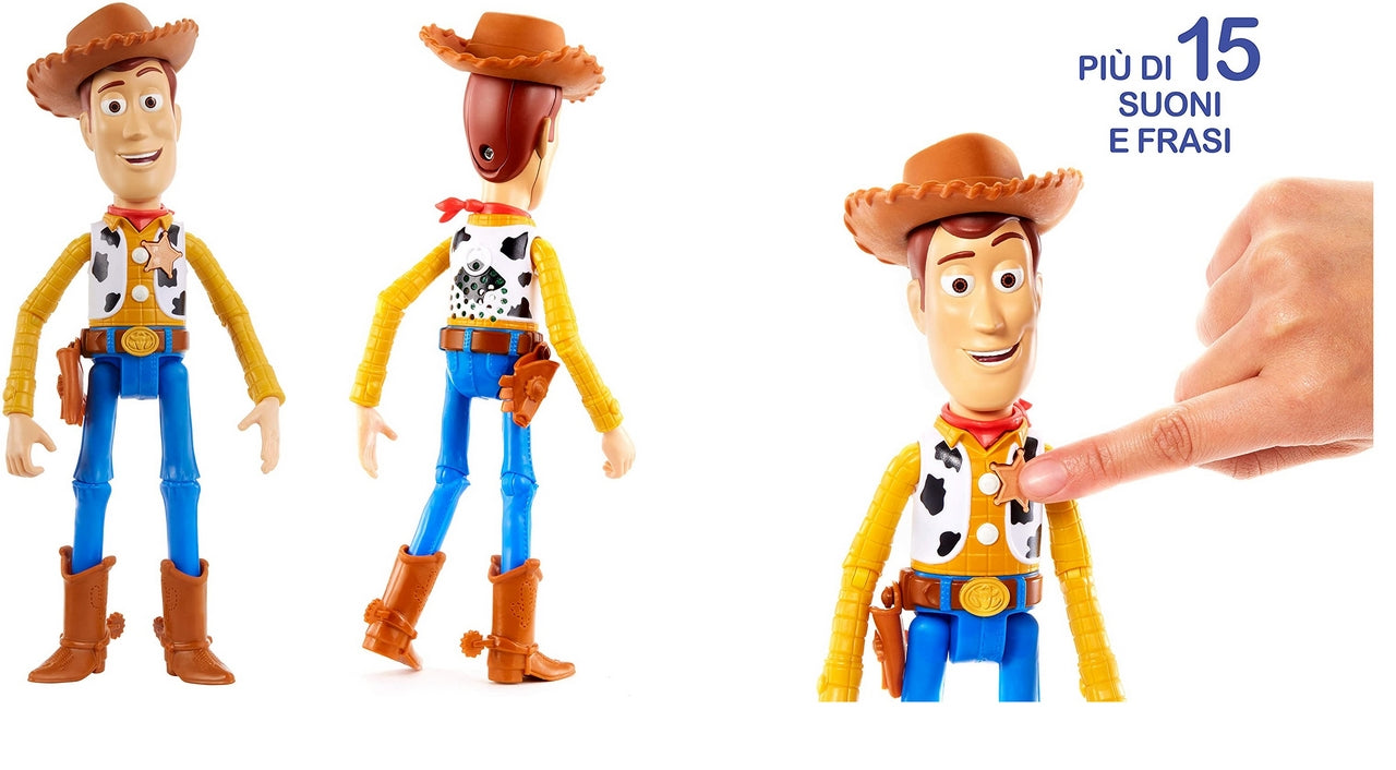 TOY STORY 4 WOODY PARLANTE 25CM
