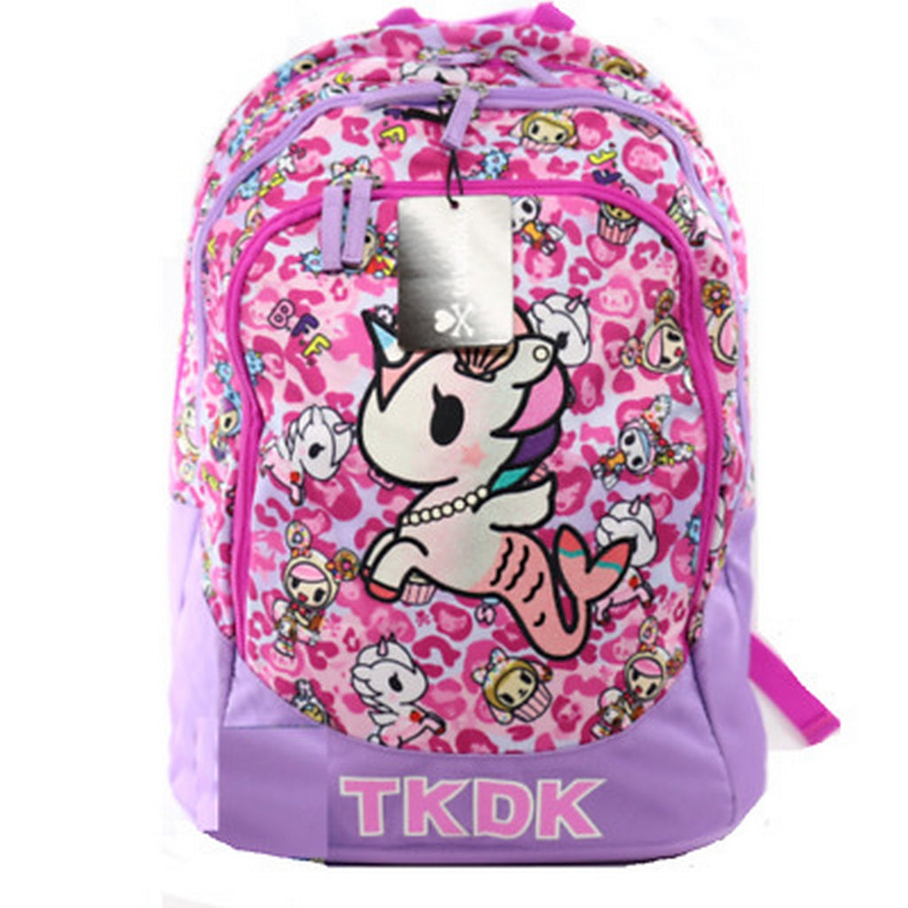 ZAINO SCUOLA ORG.TOKIDOKI PINK