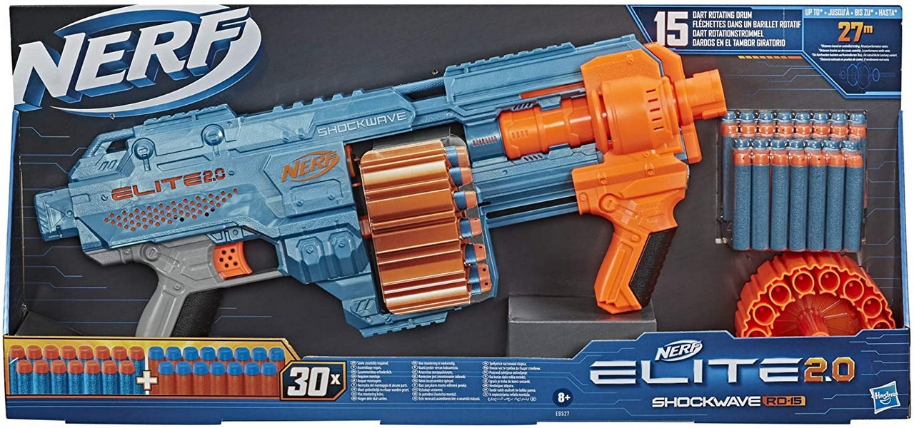 NERF ELITE 2.0 SHOCKWAVE RD15