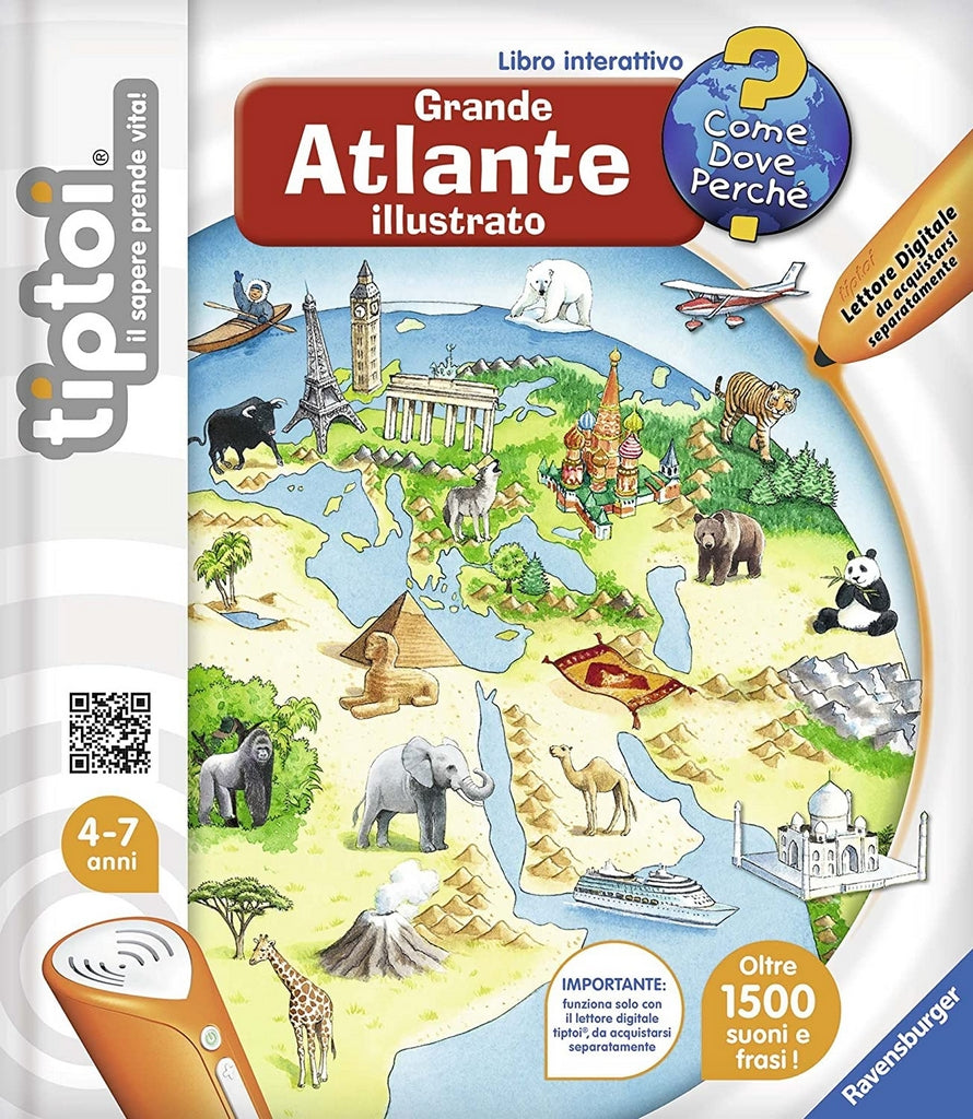 TIPTOI LIBRO GRANDE ATLANTE