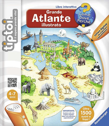 TIPTOI LIBRO GRANDE ATLANTE