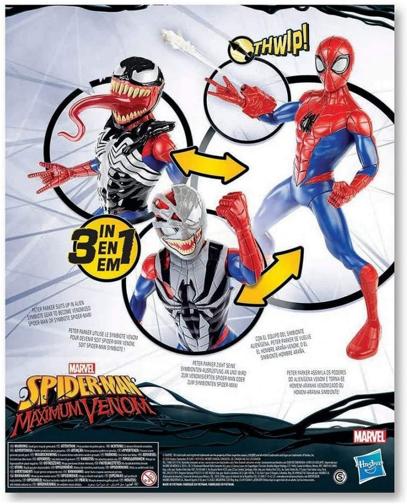 SPIDERMAN VENOM PERS.C/ACCESSORI