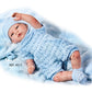 REBORN VALENTIN AZZURRO 46CM 1,5KG