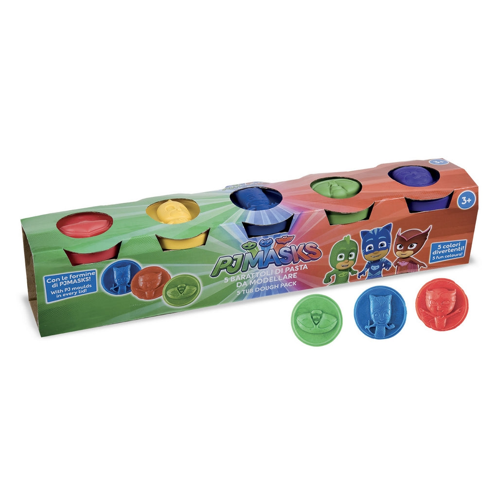 PJ MASKS 5 VASETTI PASTA DA MOD.
