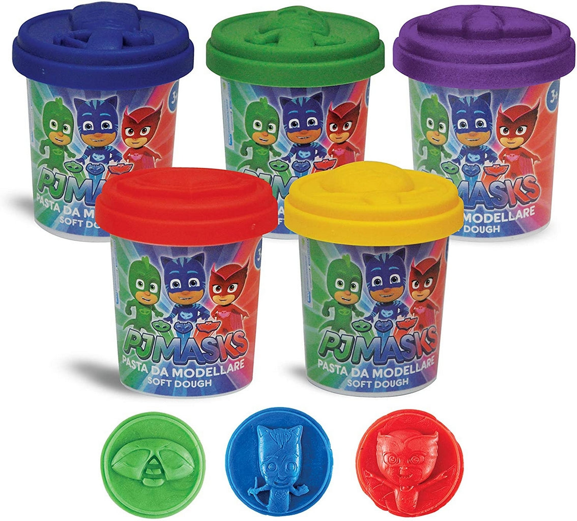PJ MASKS 5 VASETTI PASTA DA MOD.