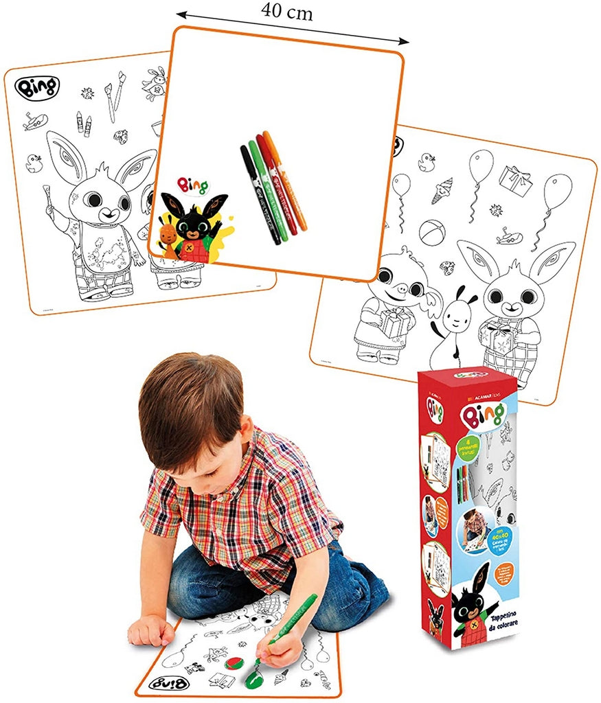 BING TAPPETO DA COLORARE 40X40