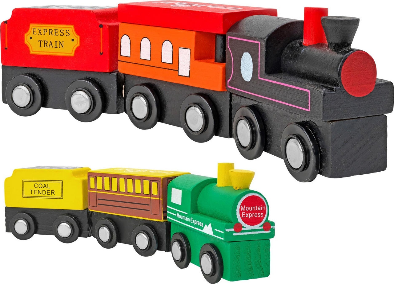 TRENO IN LEGNO 3PZ 2ASST