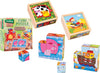 PUZZLE CUBI IN LEGNO 9PZ