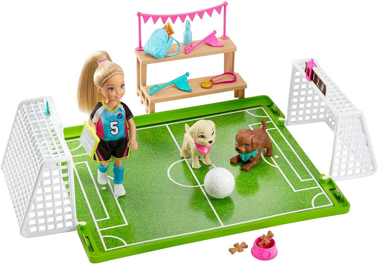 BARBIE CHELSEA CALCIATRICE PLAYSET