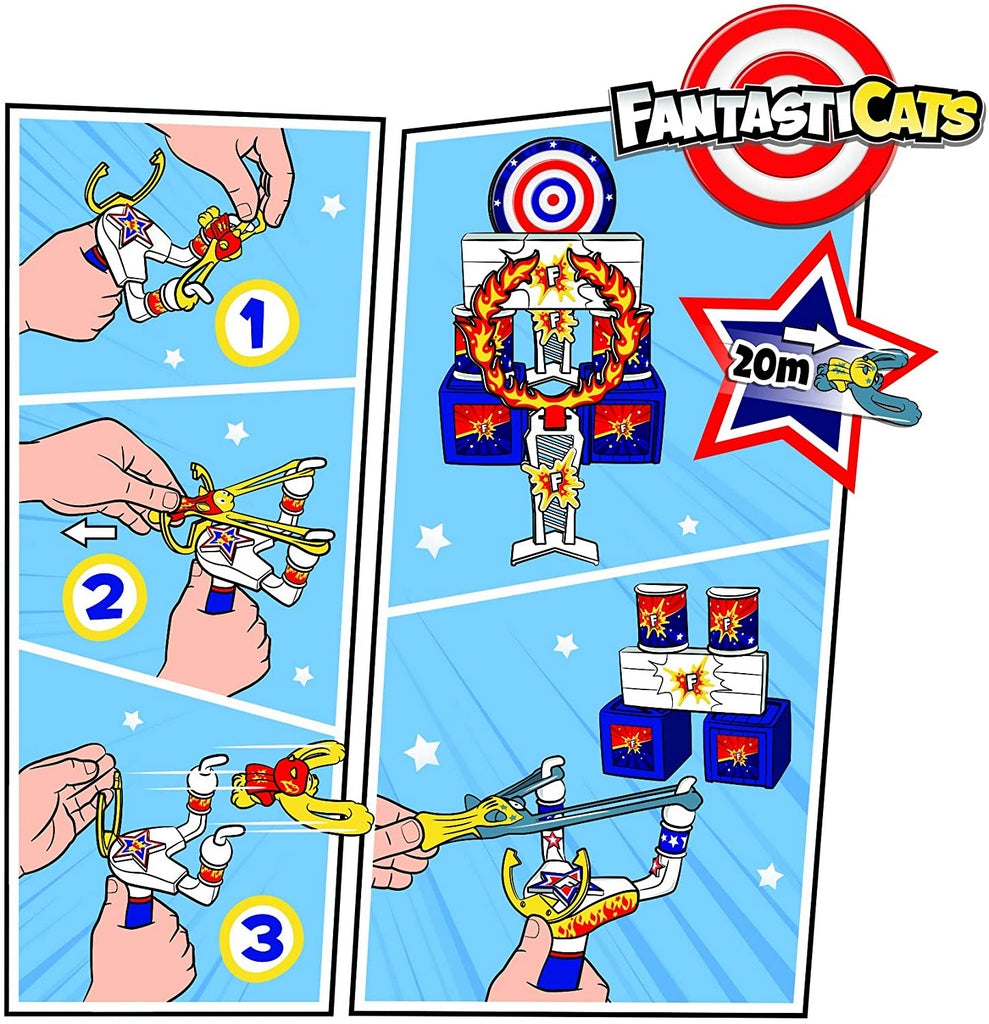 FANTASTICATS SUPER CAT-APULT STUNT
