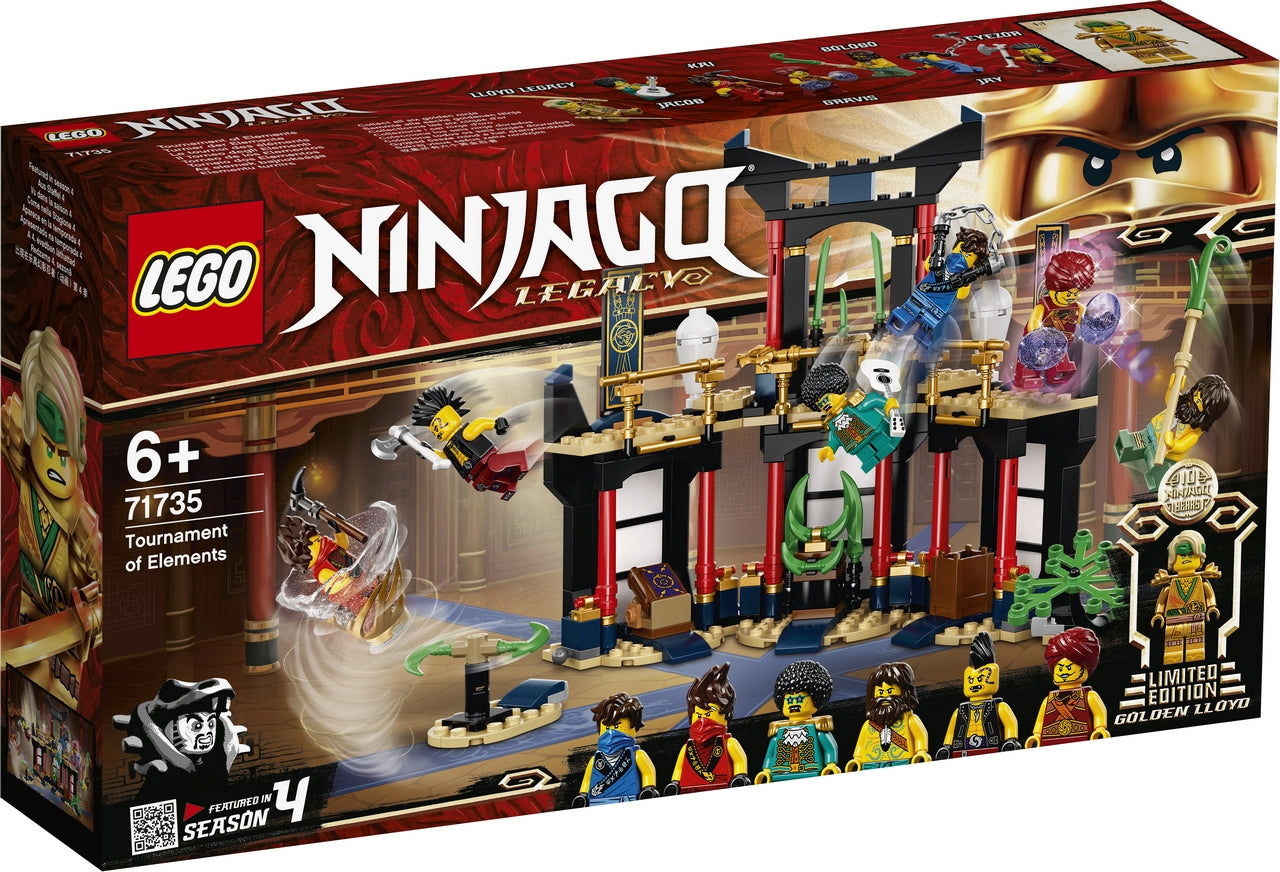 TORNEO DEGLI ELEMENTI NINJAGO 71735