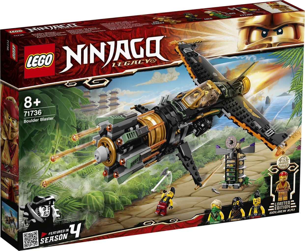 SPARA MISSILI NINJAGO 71736