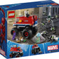 MONSTER TRUCK SPIDERMAN VS MYSTERIO