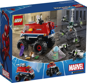 MONSTER TRUCK SPIDERMAN VS MYSTERIO