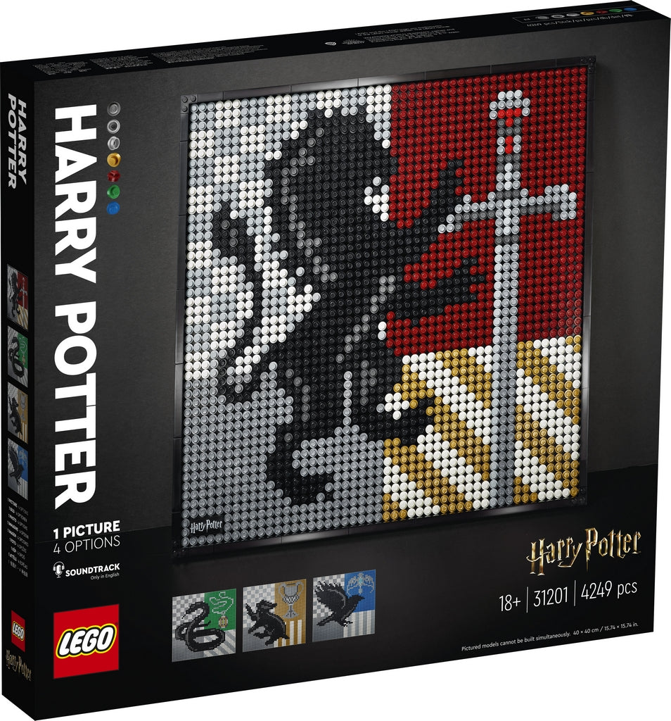 HARRY POTTER HOGWARTS CRESTS ART 31