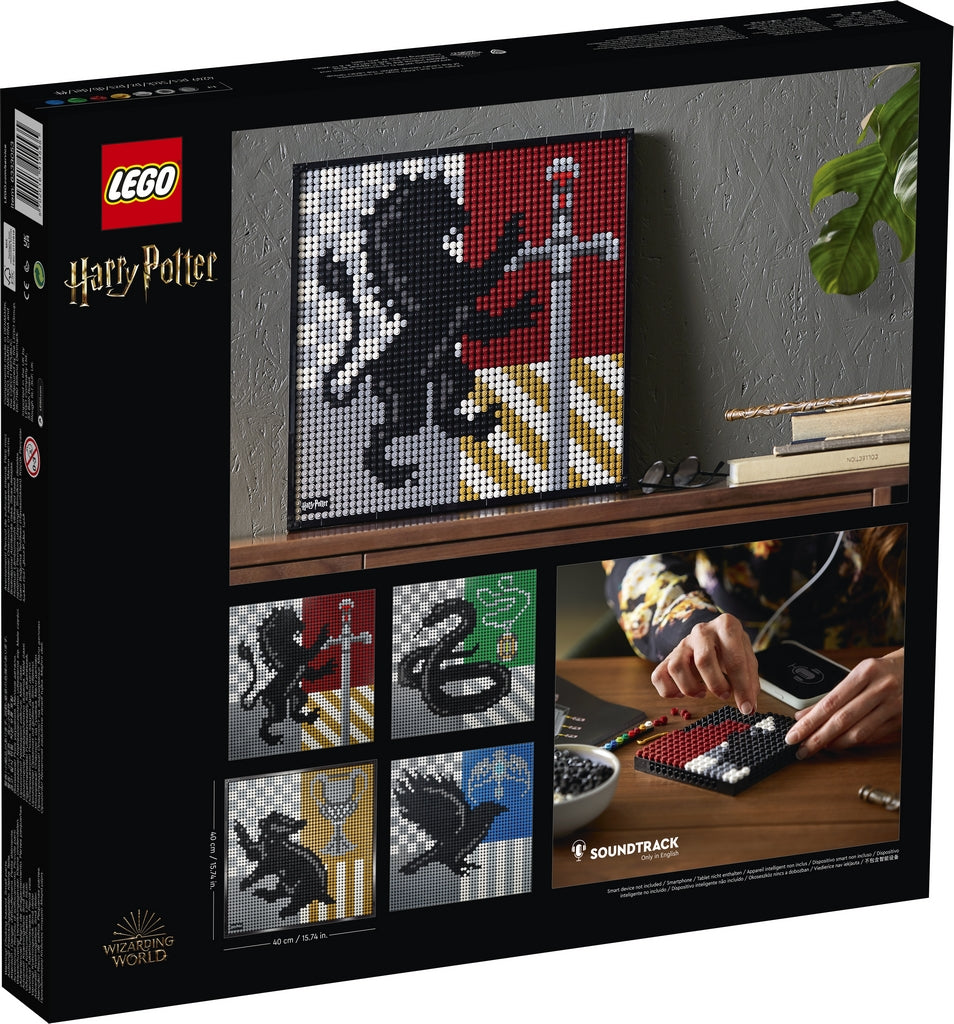 HARRY POTTER HOGWARTS CRESTS ART 31