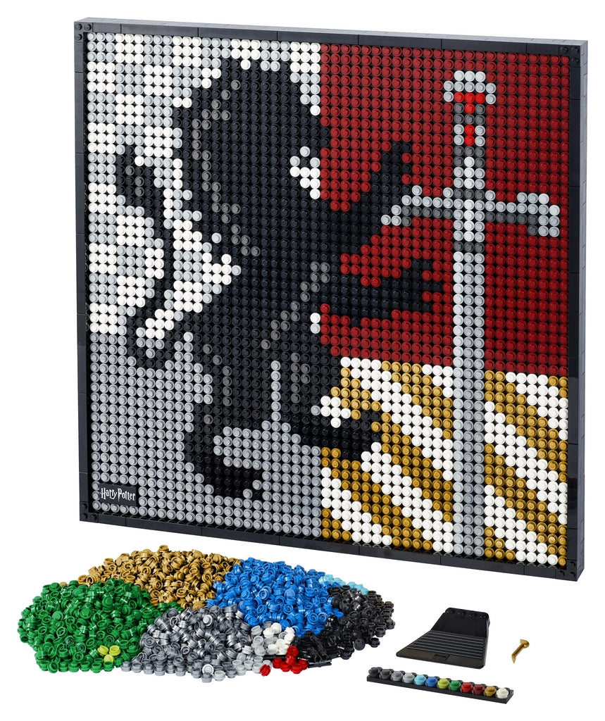 HARRY POTTER HOGWARTS CRESTS ART 31