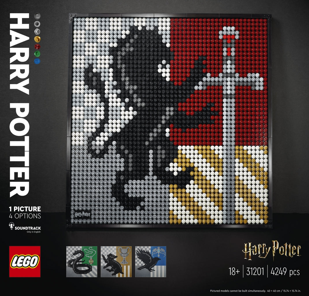 HARRY POTTER HOGWARTS CRESTS ART 31