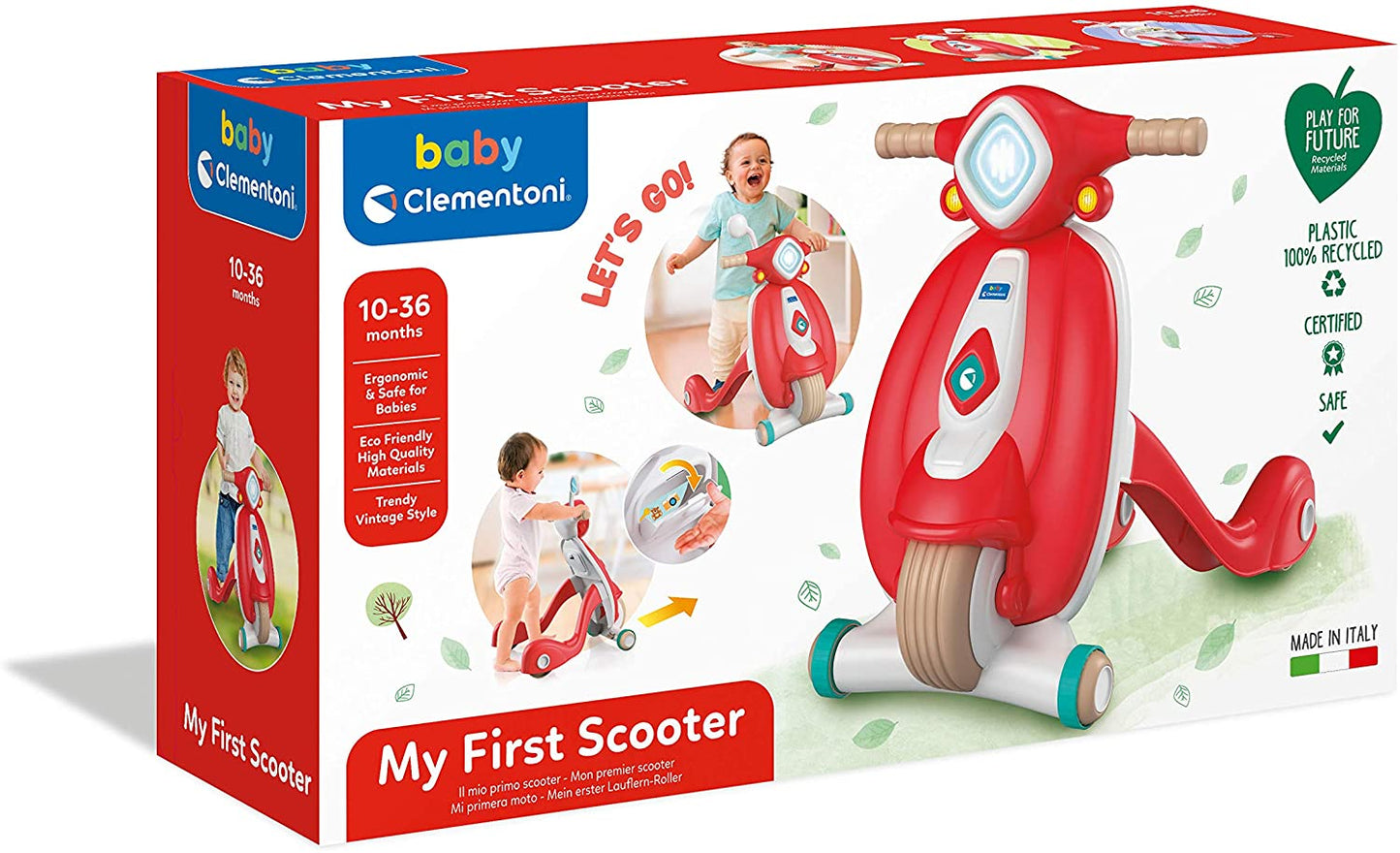 SCOOTER PRIMIPASSI TIPO VESPA CLEM