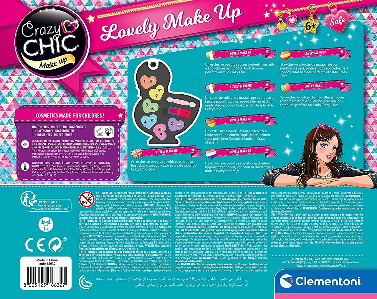 CIGNO LOVELY MAKE-UP CLEMENTONI 186