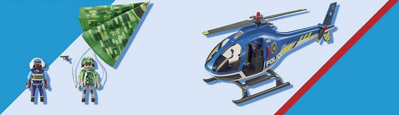 ELICOTTERO DELLA POLIZIA E FUGGITIV