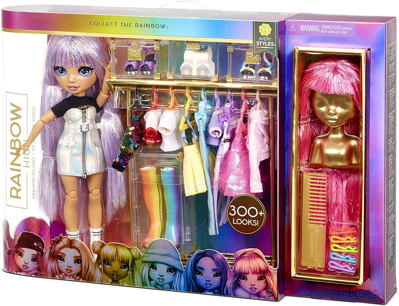 RAINBOW HIGH FASHION STUDIO C/BAMB.