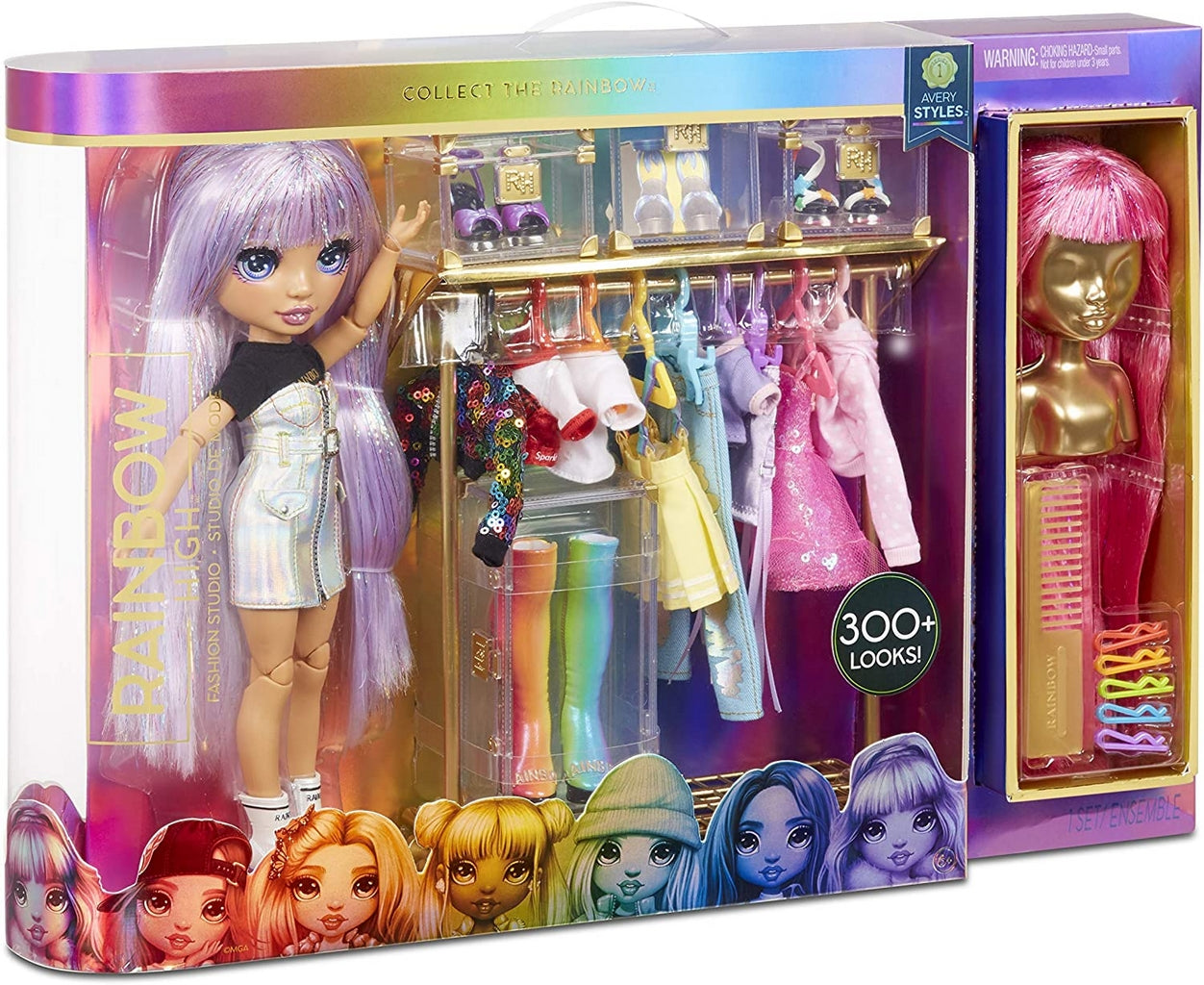 RAINBOW HIGH FASHION STUDIO C/BAMB.