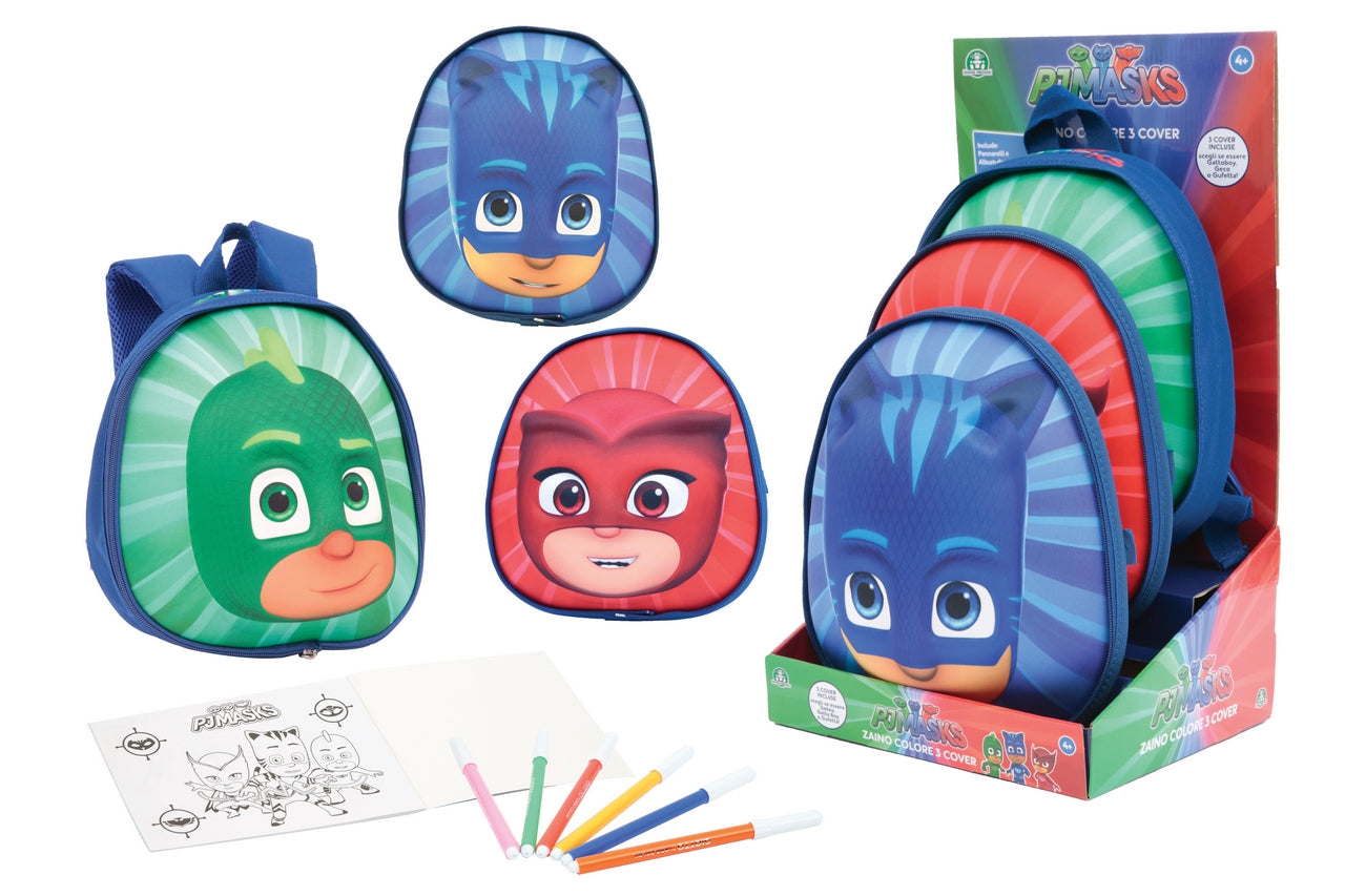 ZAINO PJ MASKS CAMBIA COVER