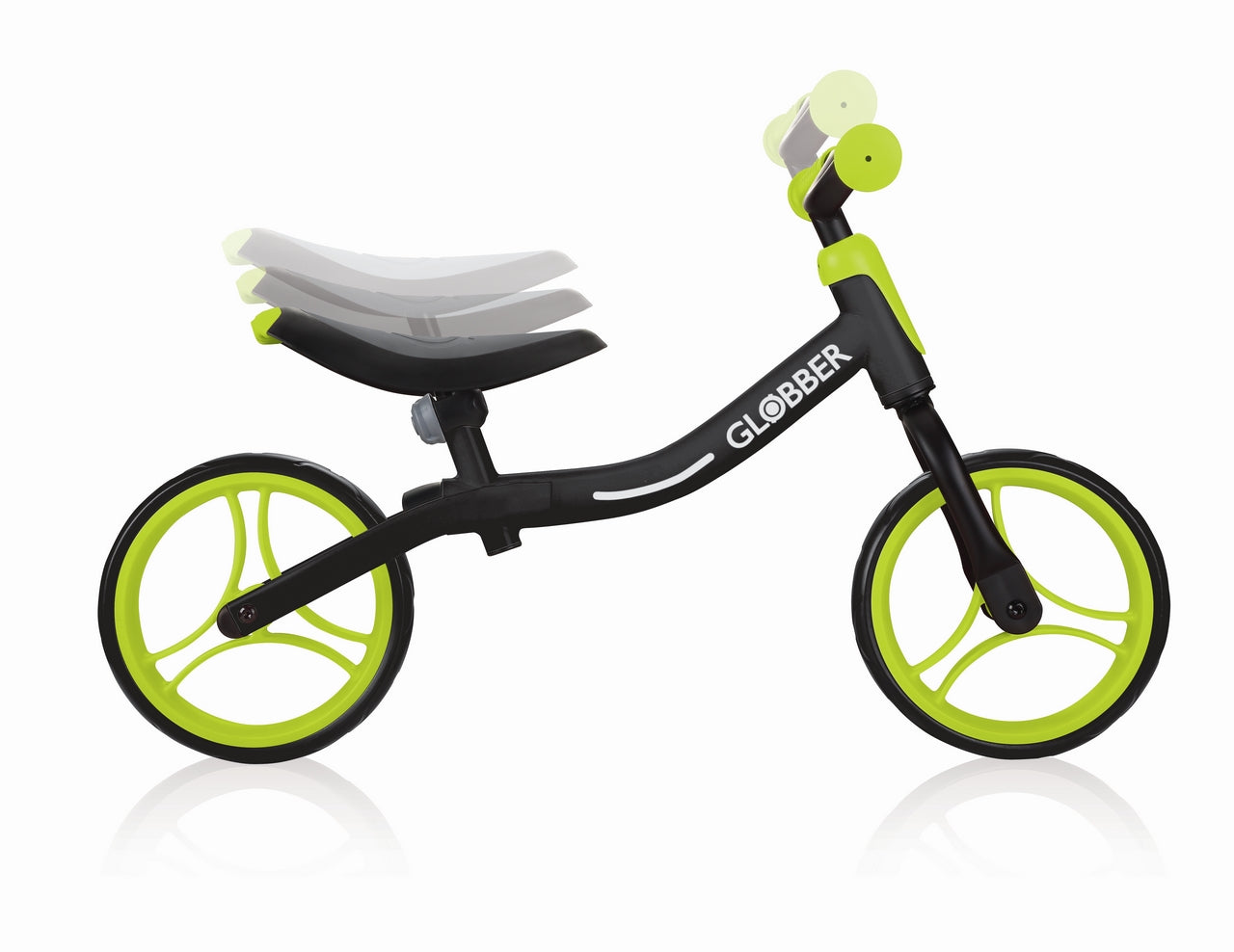 BICI GO BIKE GLOBBER NERO/VERDE