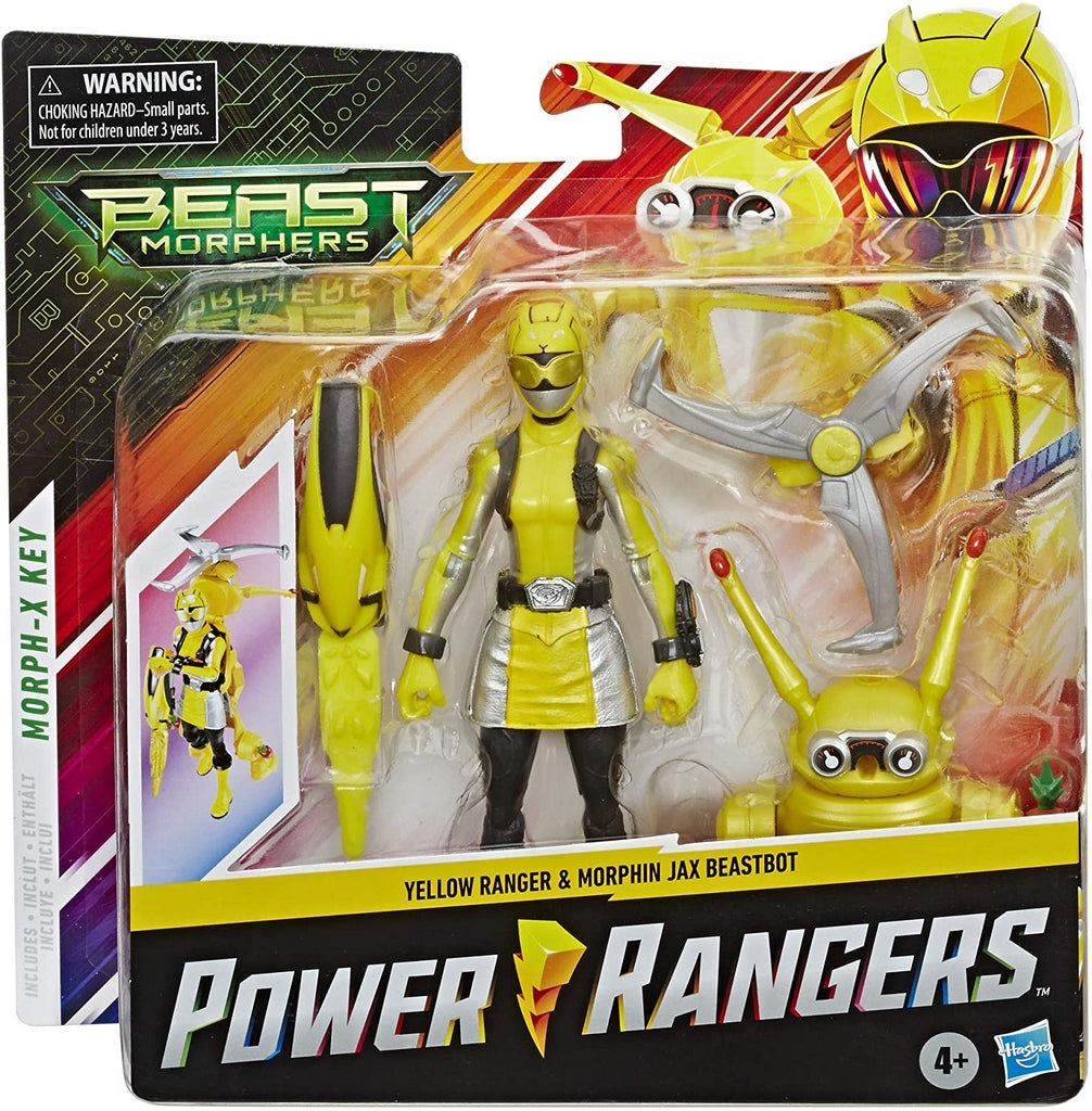 POWER RANGERS B.M.YELLOW E JAX BEAS