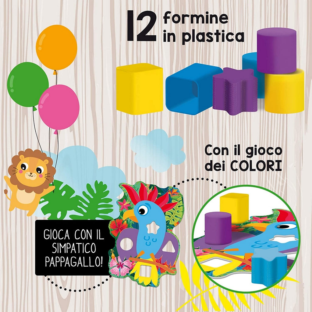 FORME E COLORI ANIMALI 3D LIFE SK.