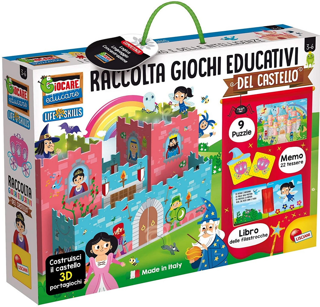 RACCOLTA GIOCHI EDUCATIVI CASTELLO