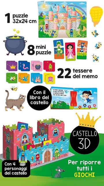 RACCOLTA GIOCHI EDUCATIVI CASTELLO