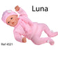 REBORN LUNA ROSA 46CM 1,5KG