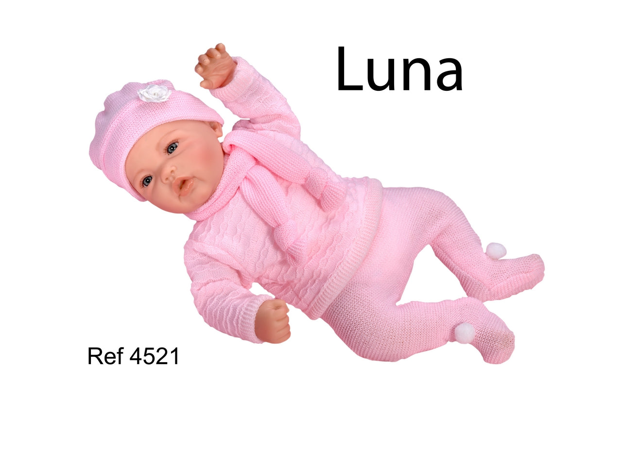 REBORN LUNA ROSA 46CM 1,5KG