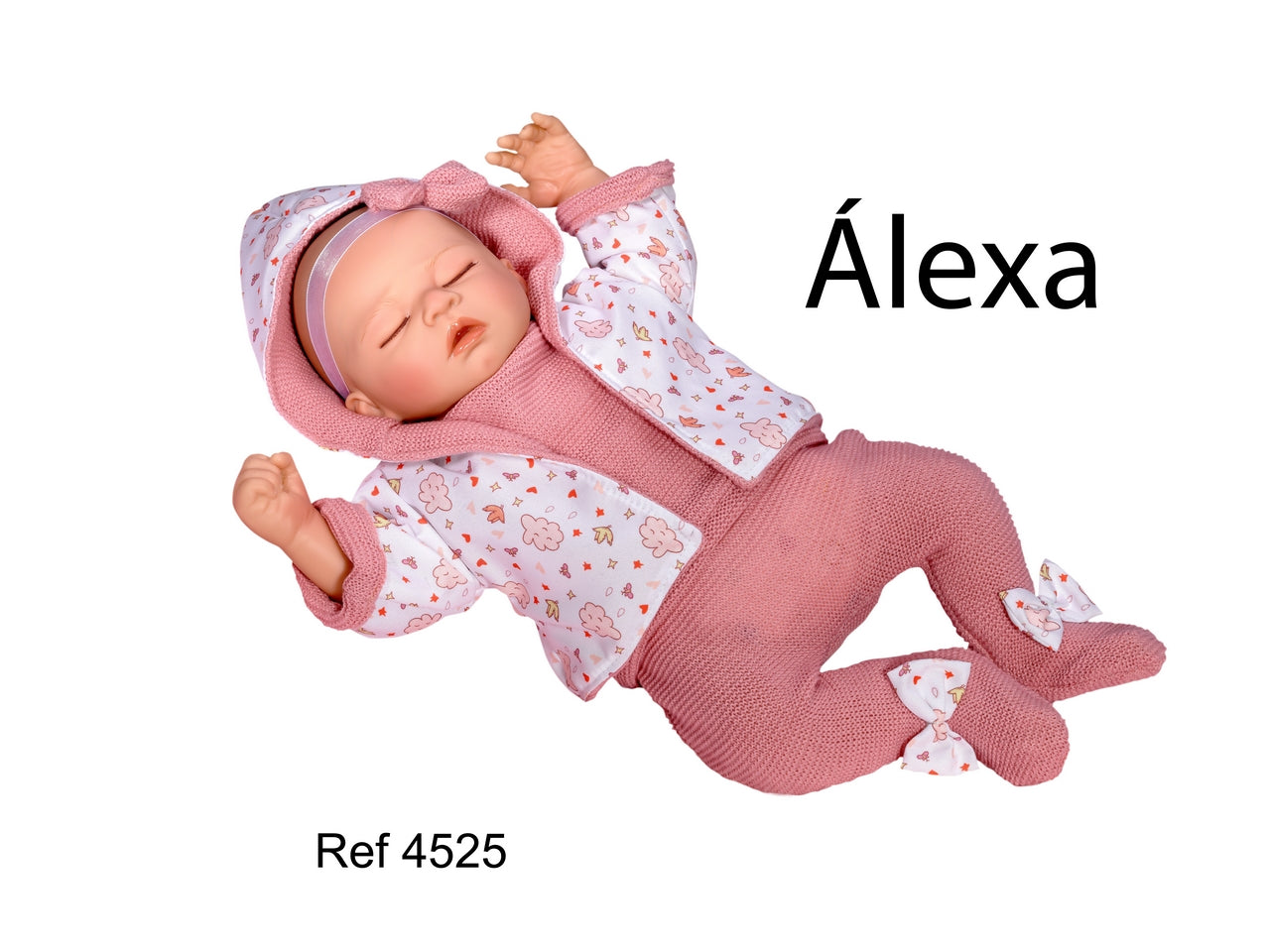 REBORN ALEXA GIACCA REV.46CM 1,5KG